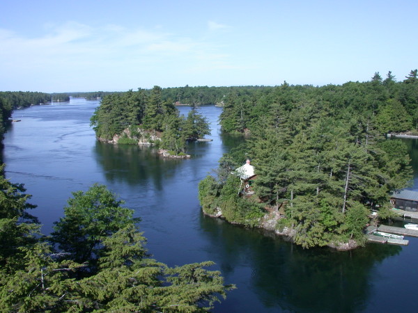 Some of the Beautiful 1000 Islands