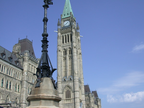 View of Canada's Parliament Buildings